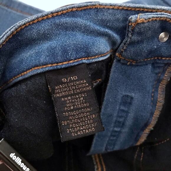 Dollhouse NWT Curvy High Rise Skinny Jeans Juniors/Women 9/10 - Picture 9 of 10